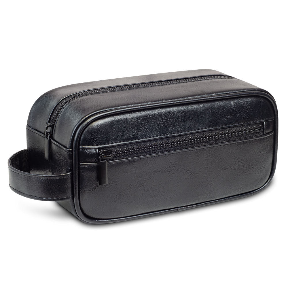 Men's Pu Business Handheld Makeup Storage Bag