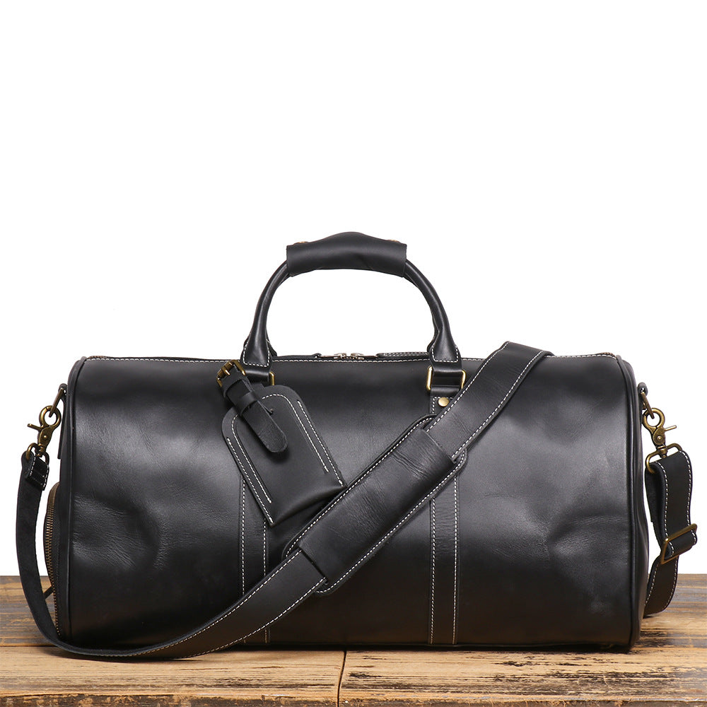 Men's Fashion First Layer Cowhide Travel Bag