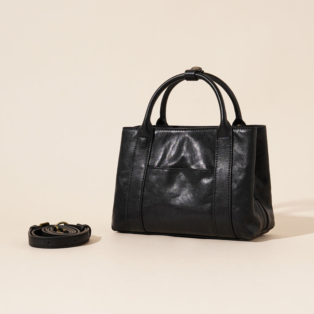 Large Capacity Genuine Leather Bag Casual Handbag Shoulder Bag